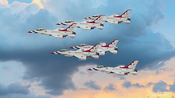 Thunderbirds over Fort Collins